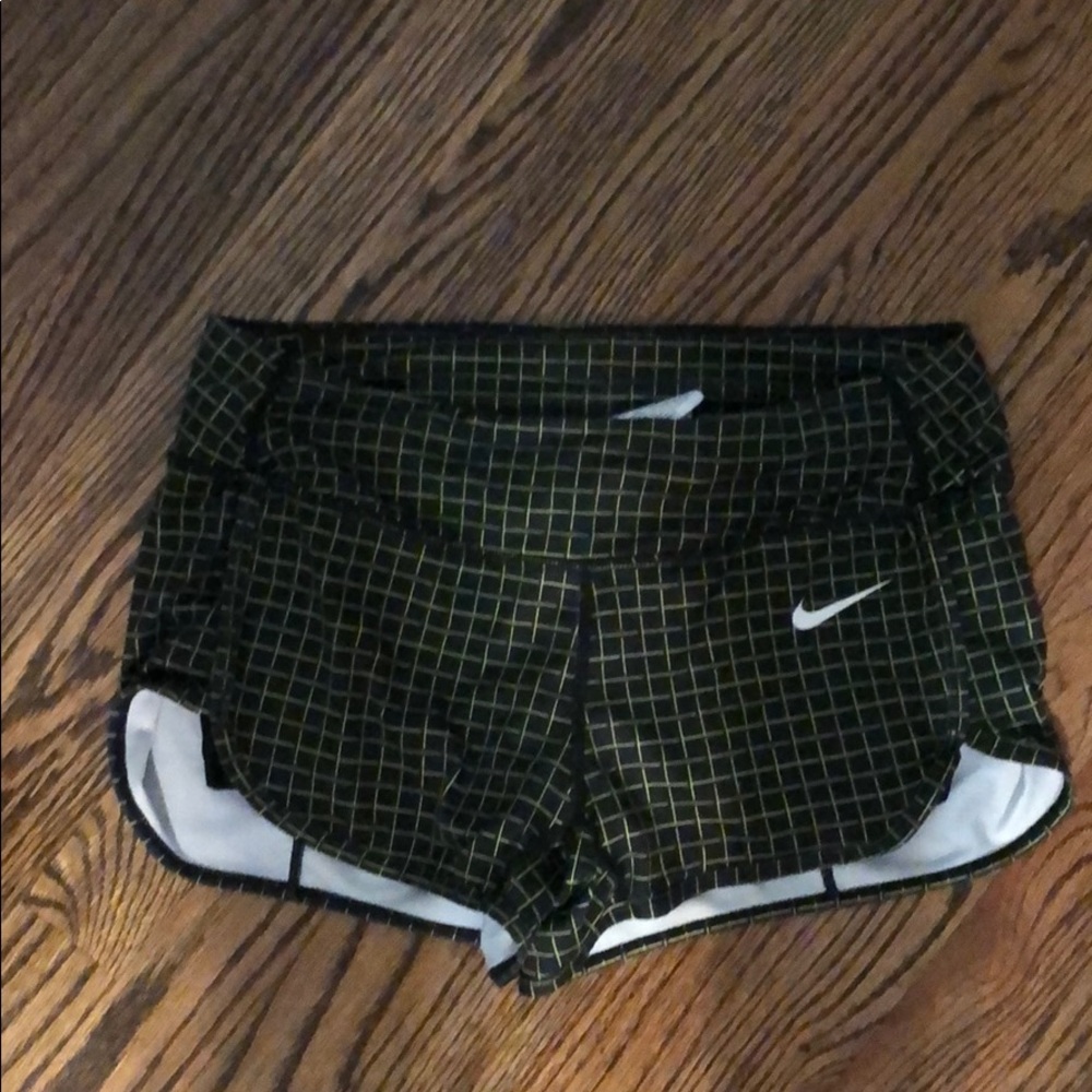 Stretchy Nike shorts with spandex inside